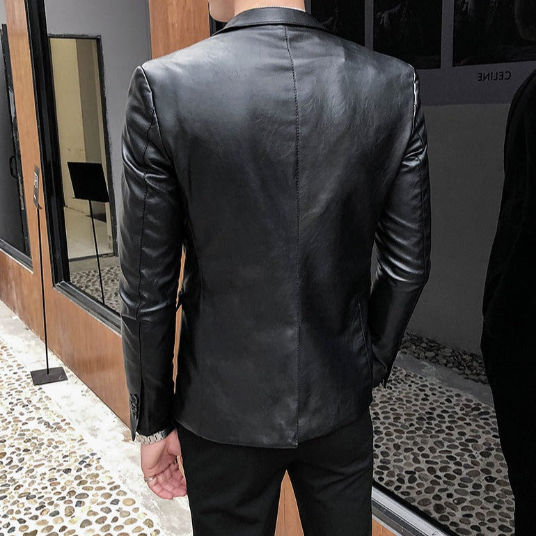 Men’s Leather Blazer MV1104