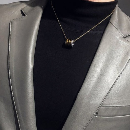 Men’s Leather Blazer MV1104