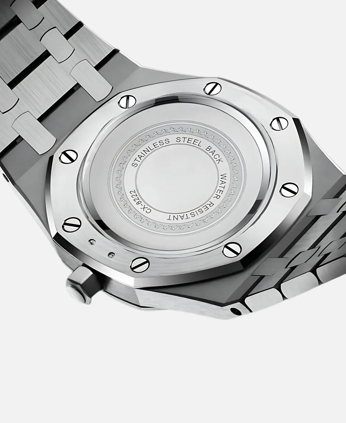 Calvaro Steel Quartz Chronograph