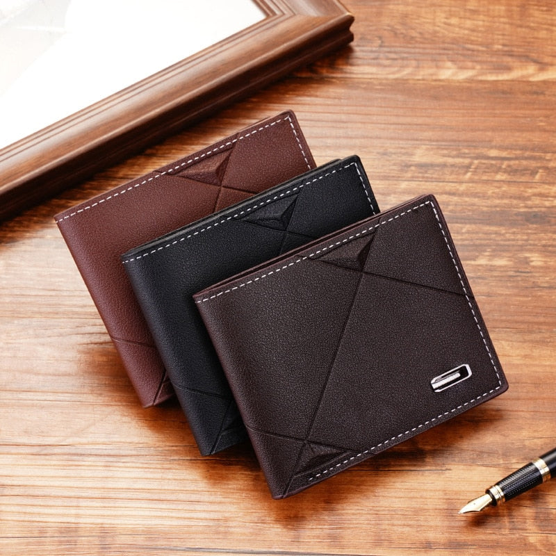 Men’s CompactFold® PU Leather Wallet