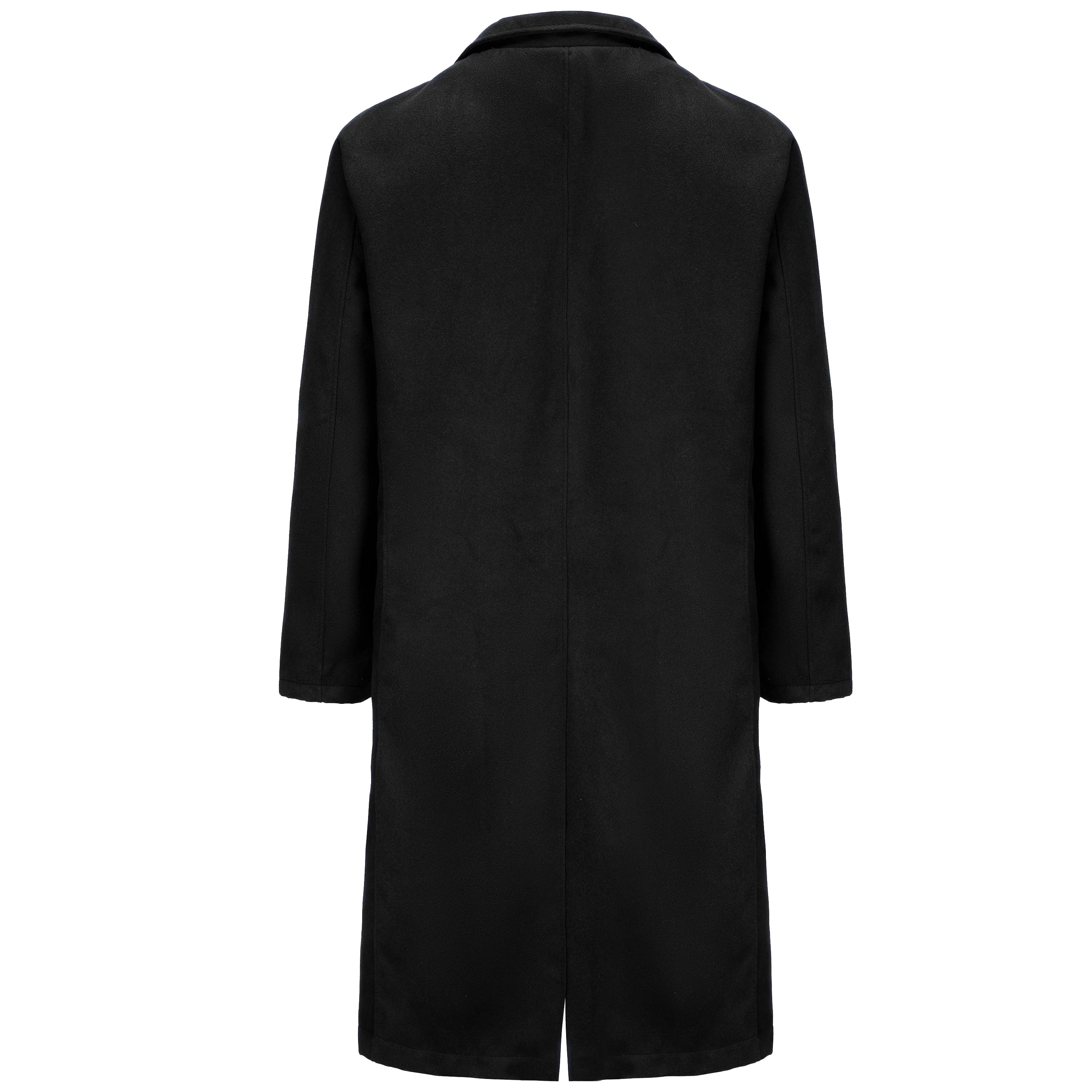 Men’s Long Luxury Overcoat MV1287