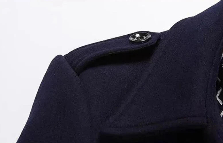 Men’s Long Designer Coat MV1136