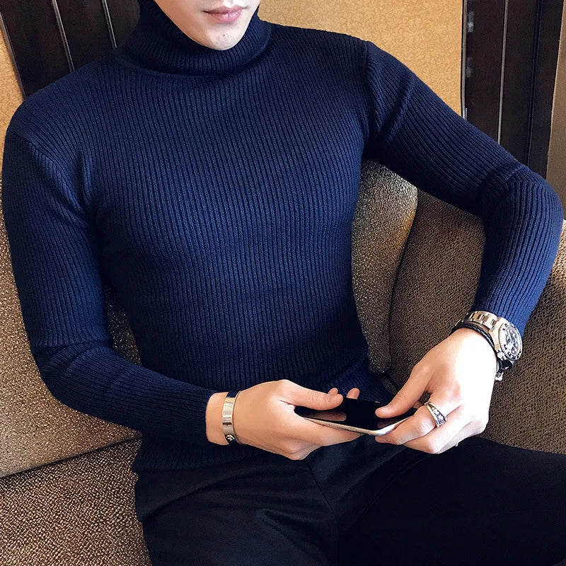 Men’s Italian Tailoring Ribbed Sweater MV1243