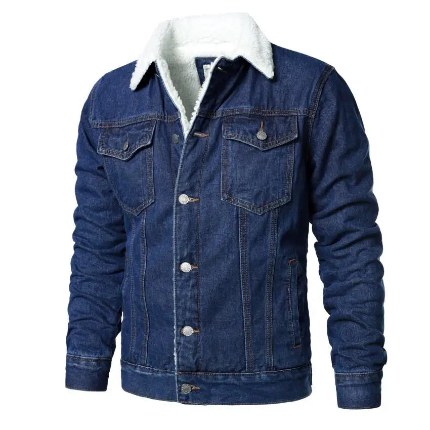 Men’s Wool-Lined Denim Jacket MV1145