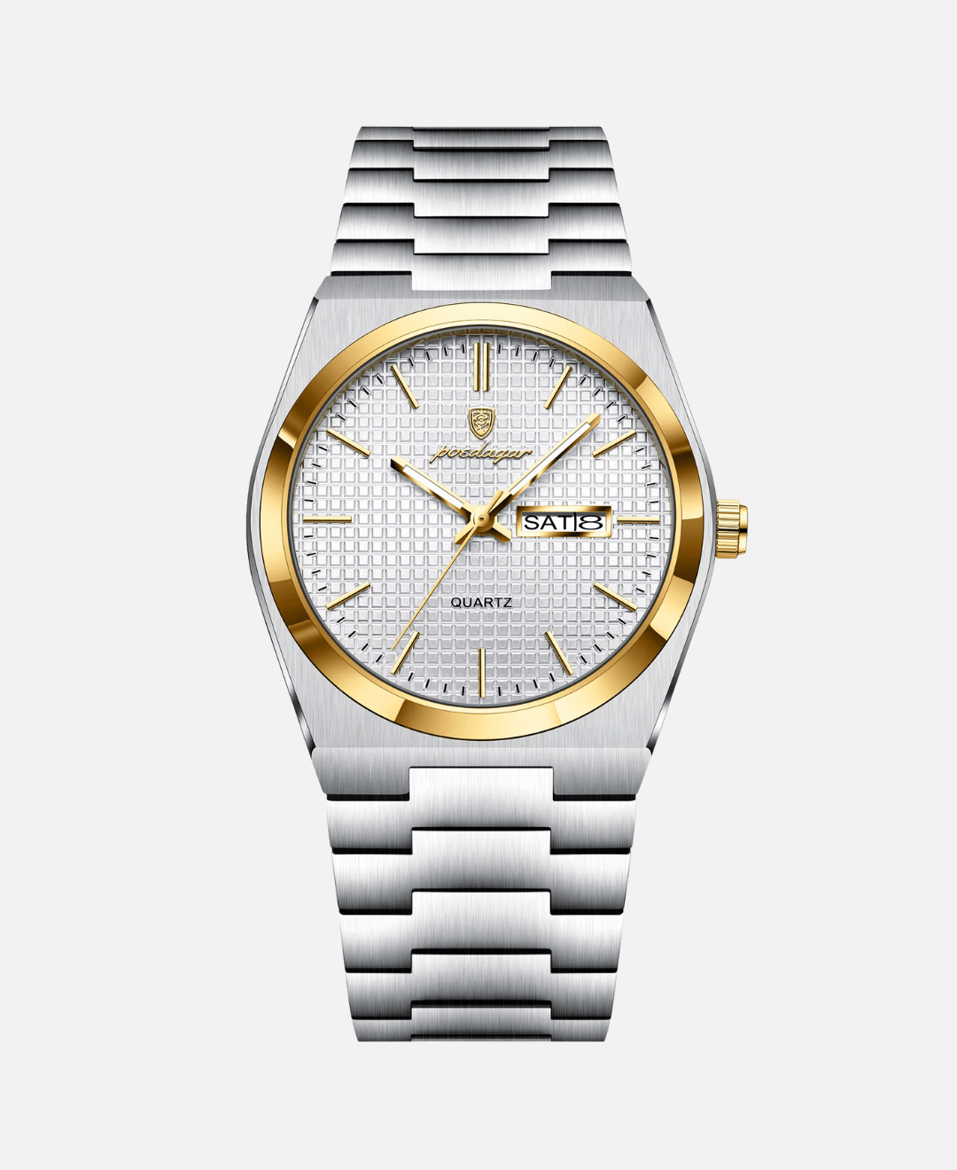 Calvaro Luminous Quartz Date Week Watch