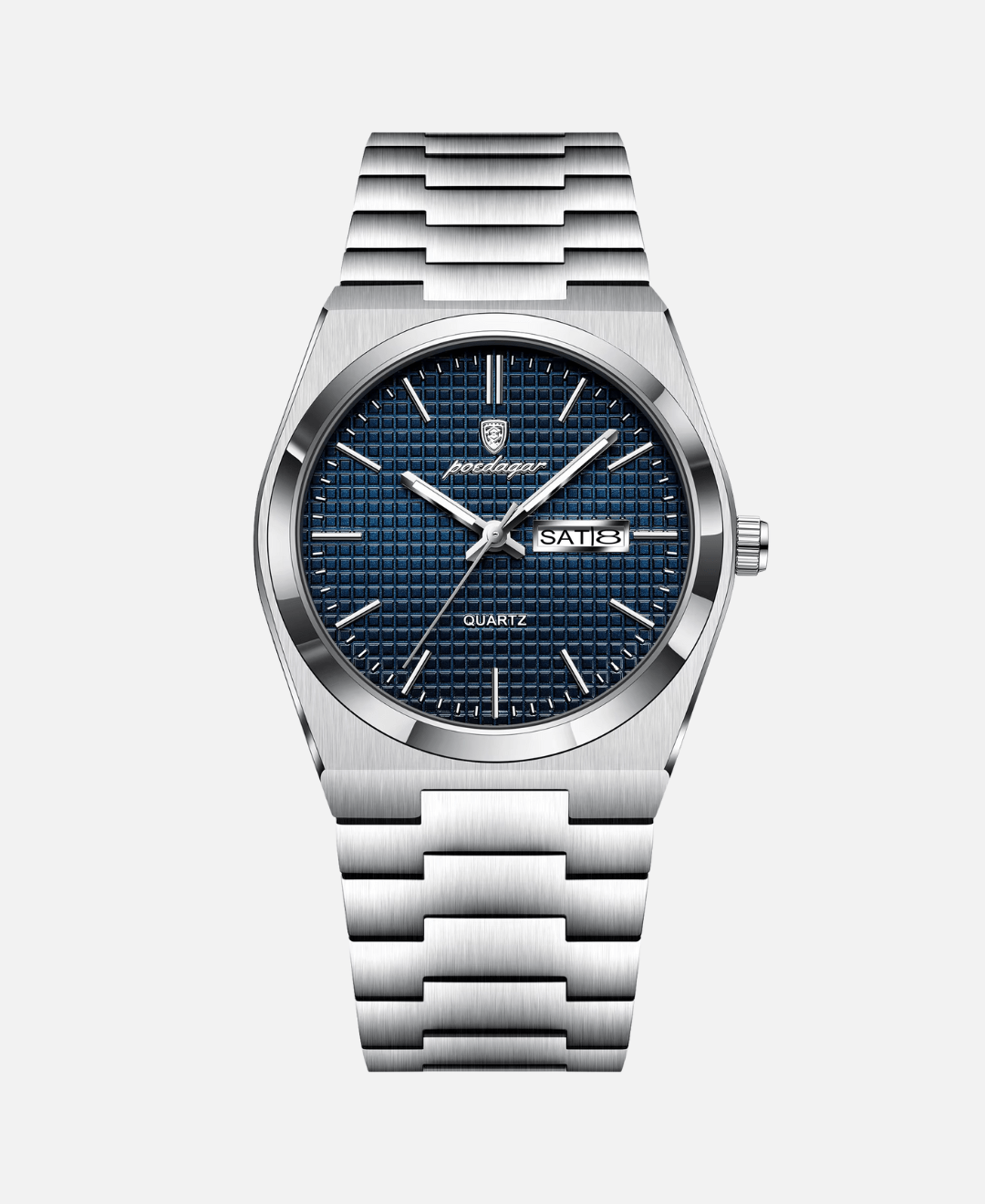 Calvaro Luminous Quartz Date Week Watch