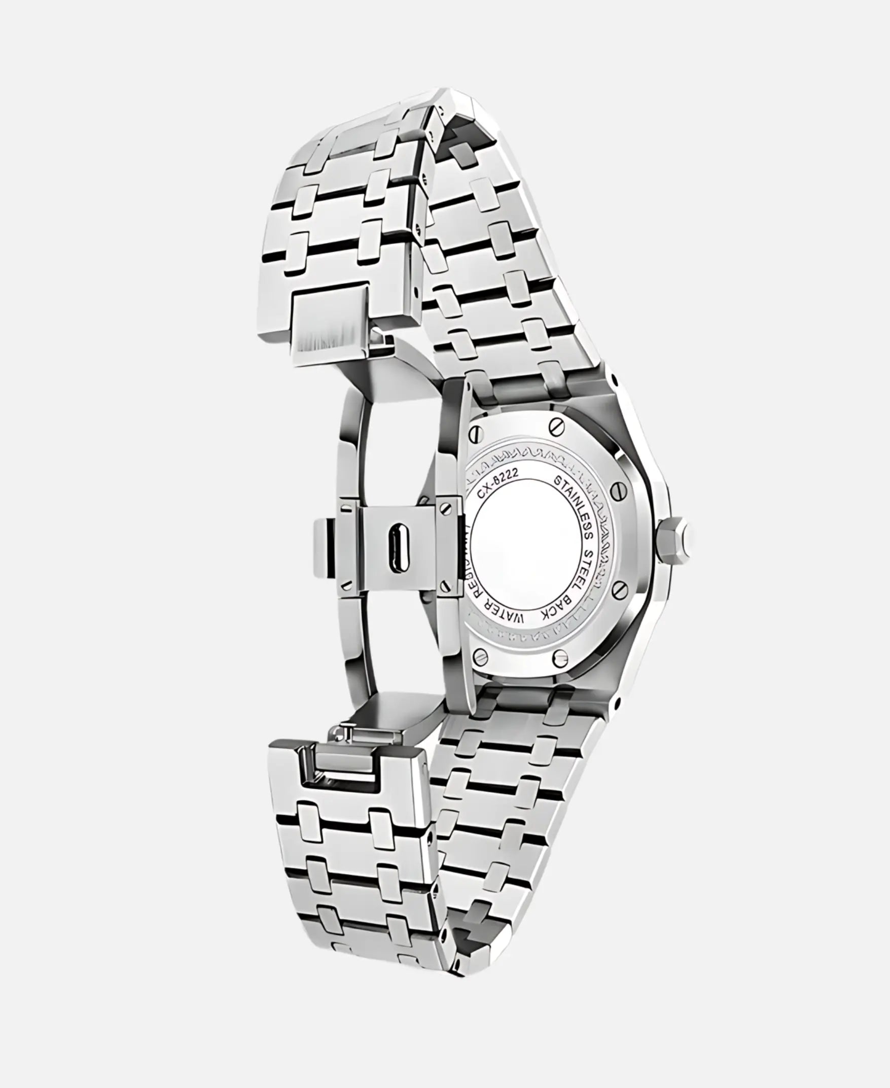 Calvaro Steel Quartz Chronograph