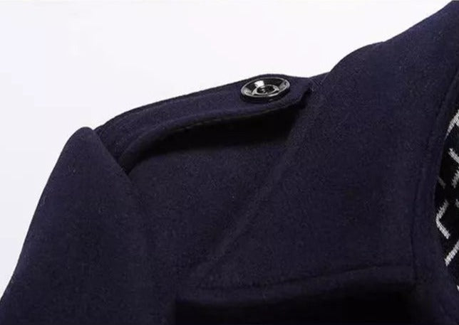 Men’s Long Designer Coat MV1136