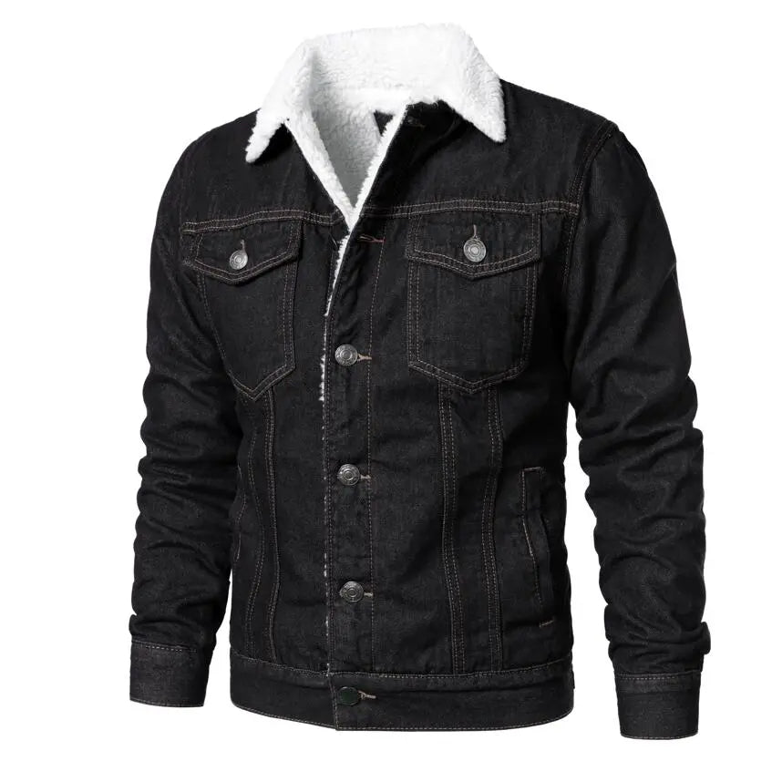 Men’s Wool-Lined Denim Jacket MV1145
