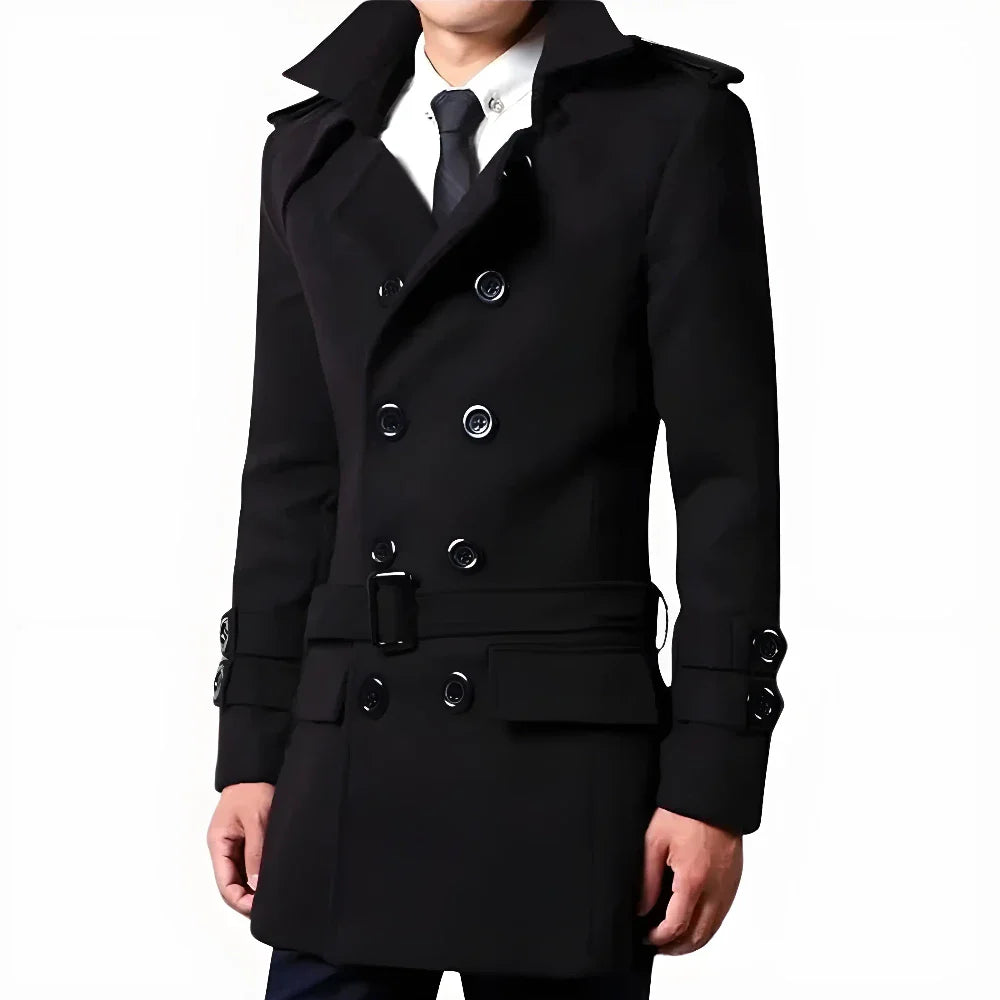 Men’s Double-Breasted Coat MV1249