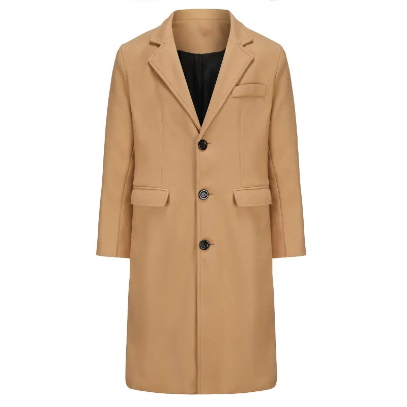 Men’s Long Luxury Overcoat MV1287