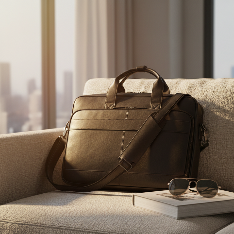 Men’s Executive Work & Laptop Bag – London Elite Pro 15.6"