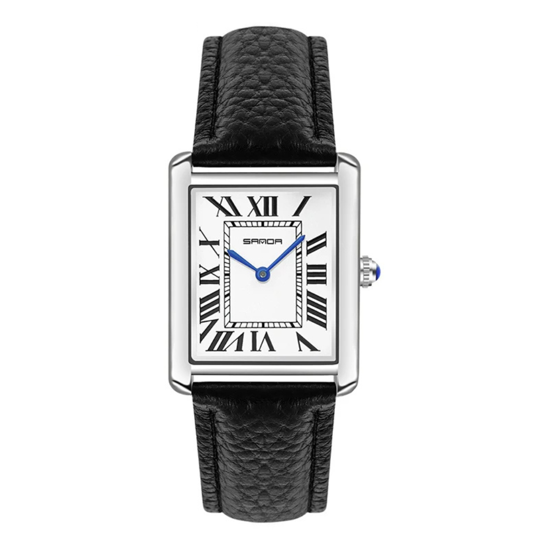 Calvaro Quartz Leather Watch