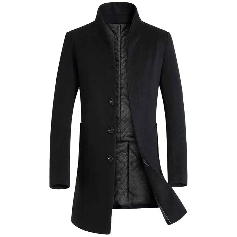 Men’s High-Collar Overcoat MV1263