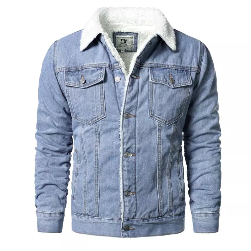 Men’s Wool-Lined Denim Jacket MV1145