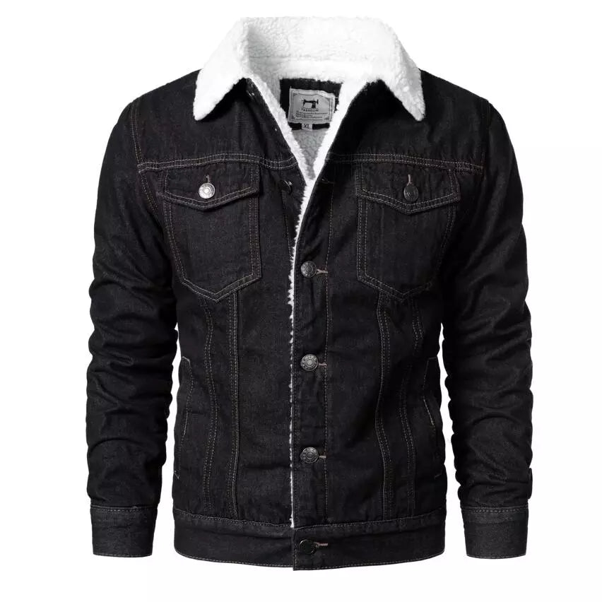 Men’s Wool-Lined Denim Jacket MV1145