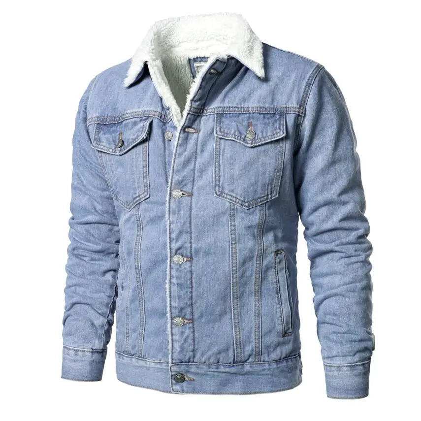 Men’s Wool-Lined Denim Jacket MV1145