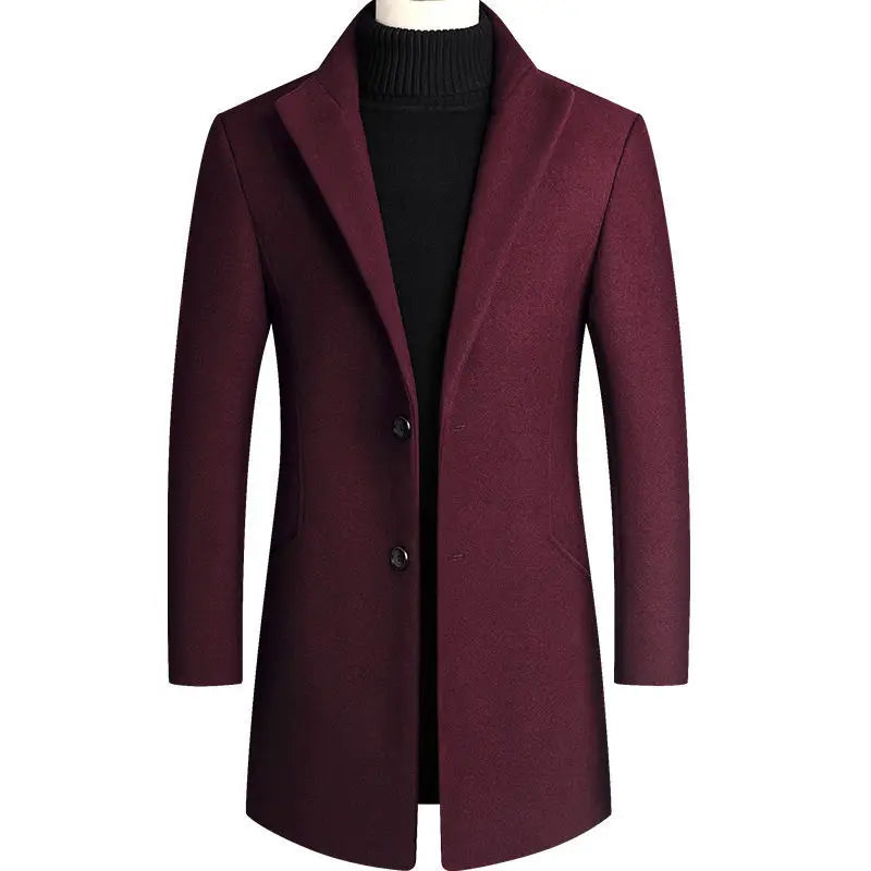 Men’s Wool Designer Overcoat MV1237