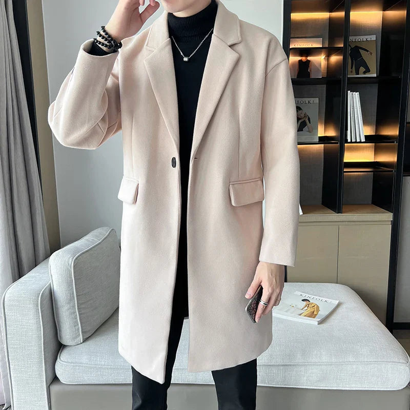 Men’s Wool Luxury Overcoat MV1248