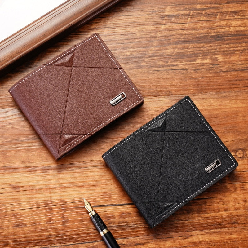 Men’s CompactFold® PU Leather Wallet