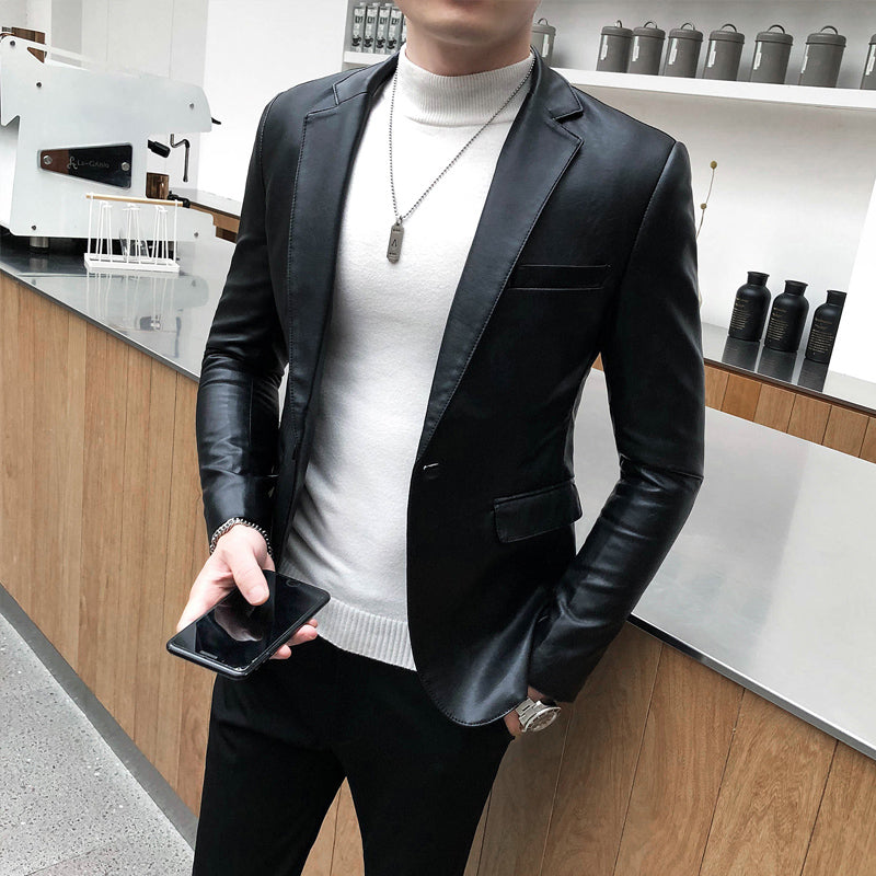 Men’s Leather Blazer MV1104