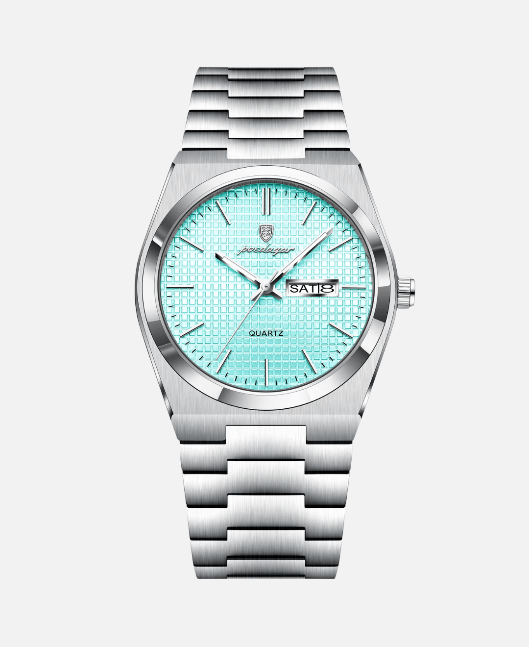 Calvaro Luminous Quartz Date Week Watch