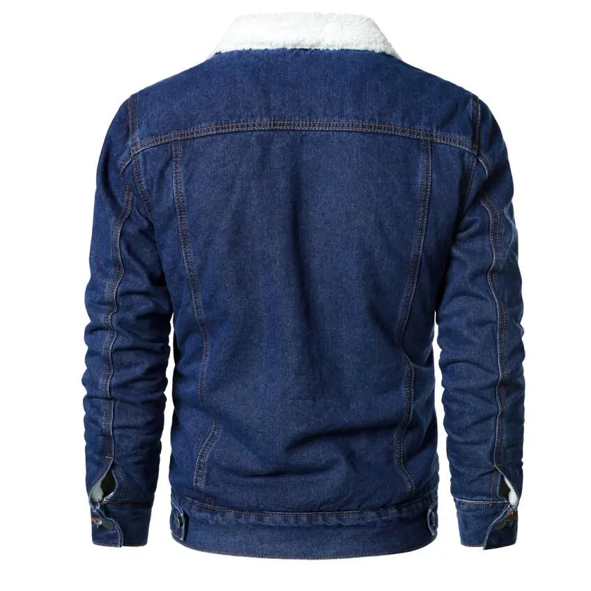 Men’s Wool-Lined Denim Jacket MV1145