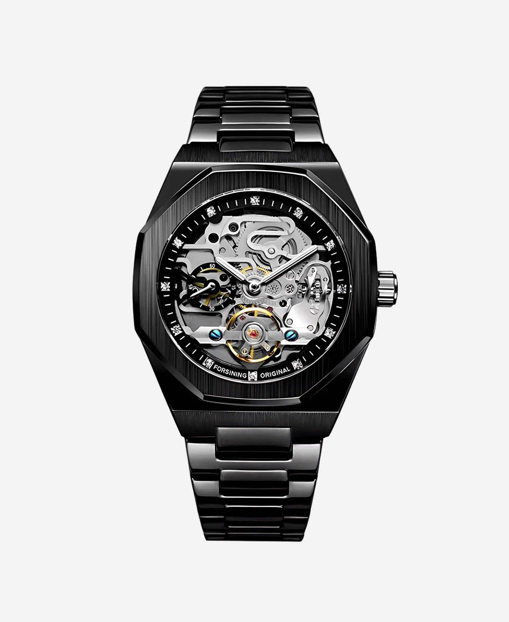 Calvaro Skeleton Mechanical Quartz Watch
