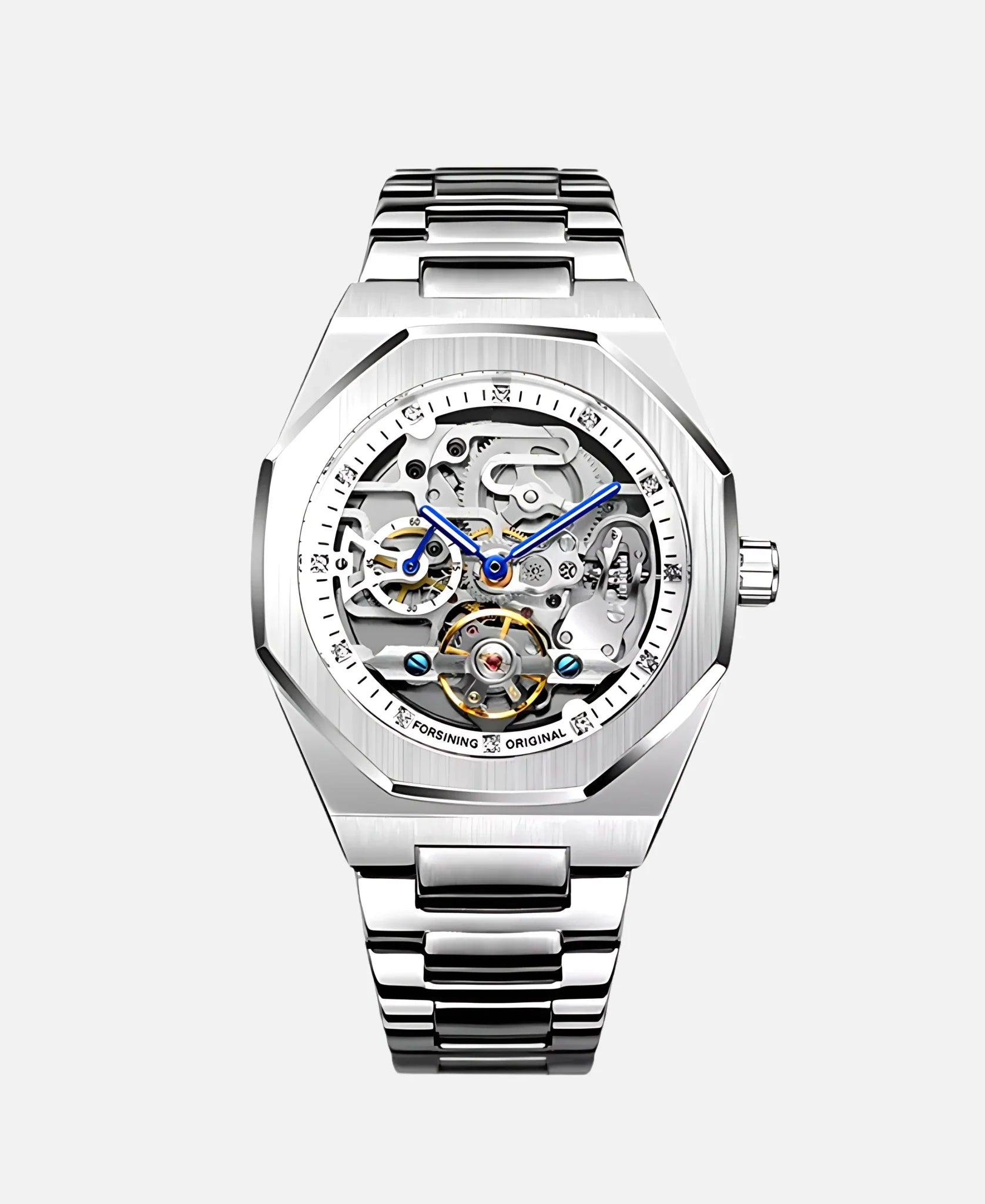 Calvaro Skeleton Mechanical Quartz Watch